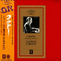 Angel Japan : Cortot - Chopin Etudes